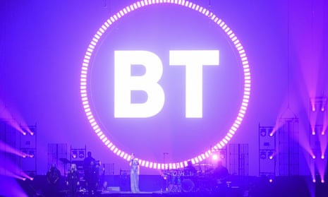 The BT logo.