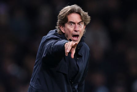 Tottenham Hotspur head coach Thomas Frank