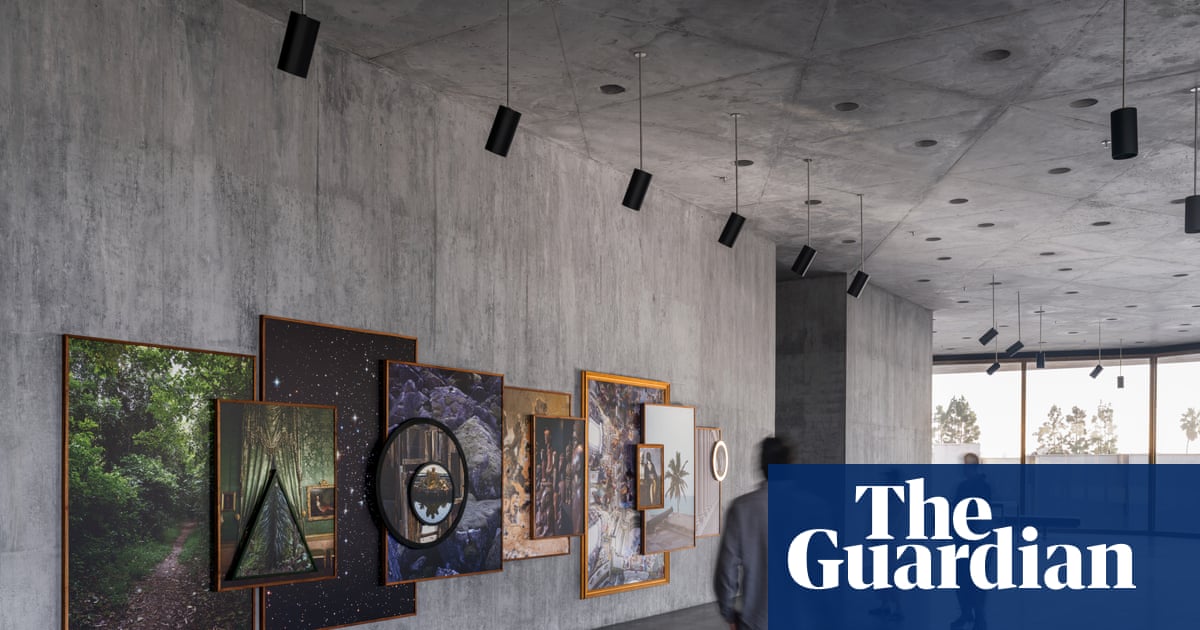 ‘Designed to disorient’: LA art museum unveils enormous concrete gallery, 20 years in the making