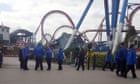 Three UK theme parks close down water rides after girl's death