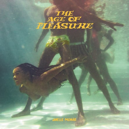Janelle Monáe: The Age of Pleasure album art.
