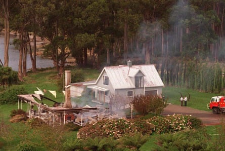 A homestead surrounded by bushland