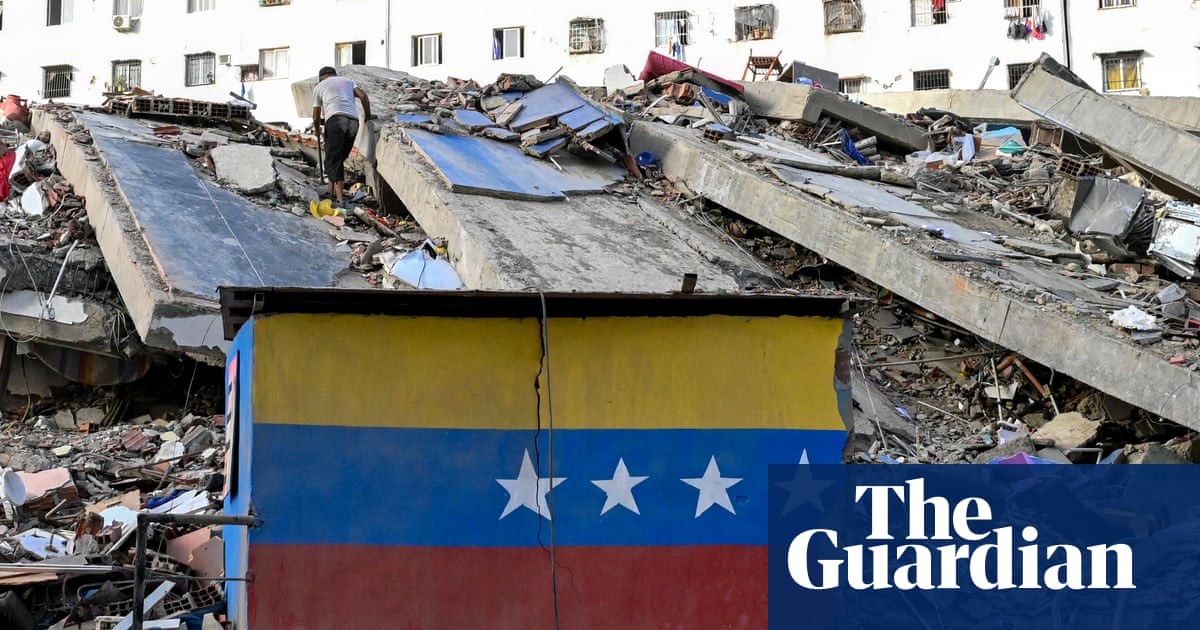 ‘Tonnes of rubble’: 58,000 buildings estimated destroyed in Venezuela earthquakes