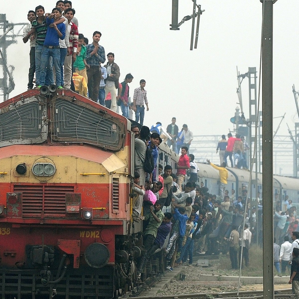Indian Train Innerview Inside Indian Electric Train Engine