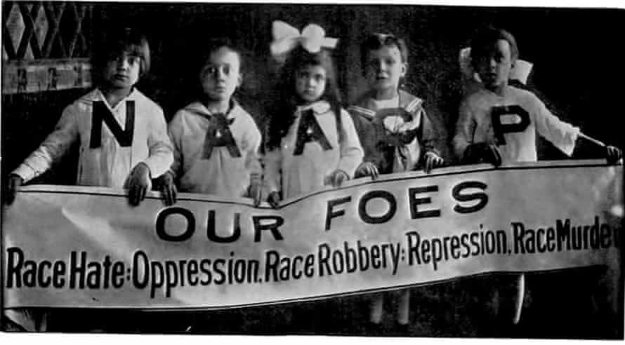 Photograph of young girls from The Crisis, May 1918