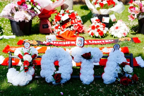 Tributes at Anfield in memory of Diogo Jota