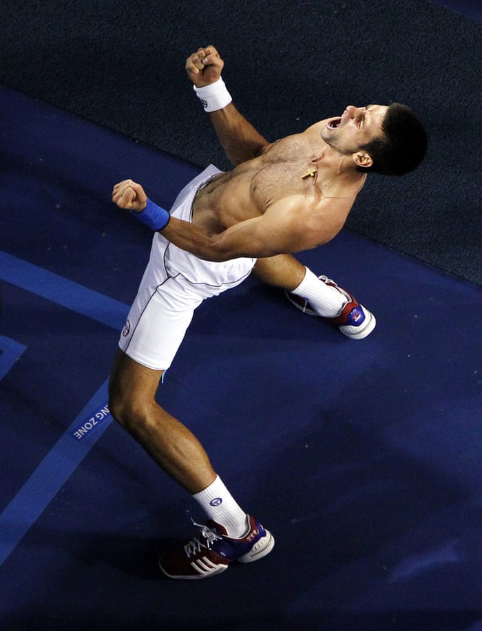Djokovic está a celebrar o 23.º Grand Slam em Portugal
