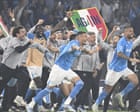 Napoli secure Serie A title after Scott McTominay’s stunner sees off Cagliari