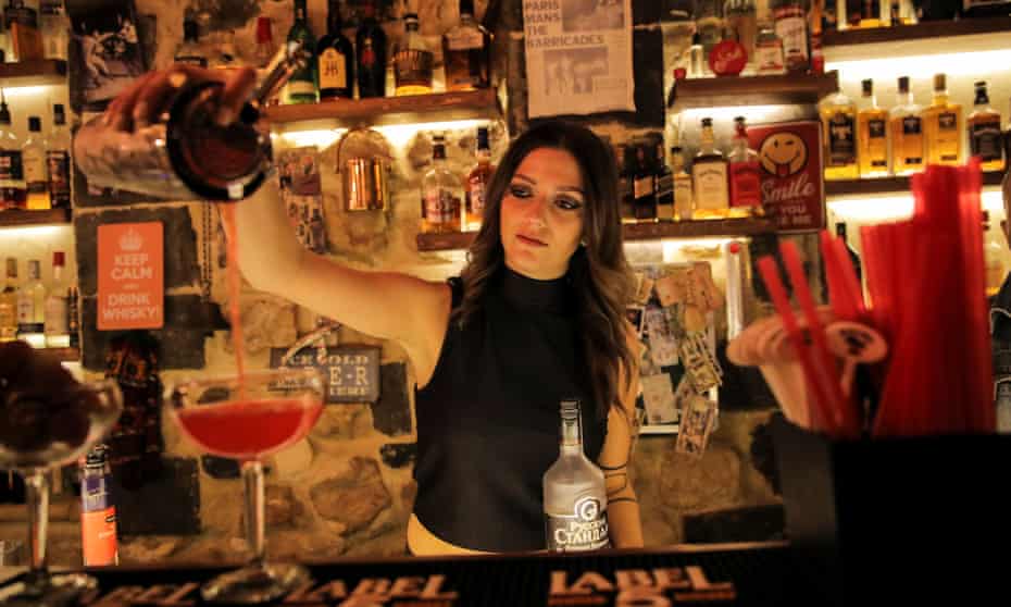 Bartenders are among the professions expected to be affected by the bill. 