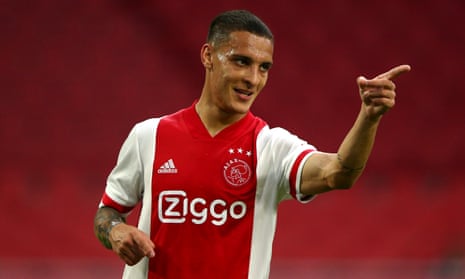 Antony has already scored five goals for Ajax this season, including one in the Champions League.