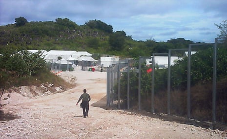 The Nauru detention centre from which 28 refugees have written to the NZ government seeking resettlement. 