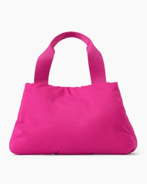 Pink bag, £35, cos.com