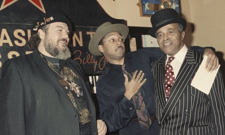 Dr John, Wynton Marsalis and Jon Hendricks in 1991.