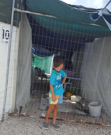 Seven-year-old Ahoora has lived in the Australian-run regional processing centre for refugees on Nauru since he was three.
