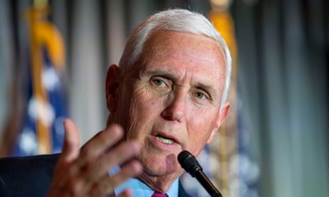 Mike Pence has strongly criticised Donald Trump for his role in the attack on the US Capitol.