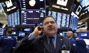 John Santiago at the New York Stock Exchange