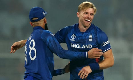 David Willey took three wickets in his final England appearance. 