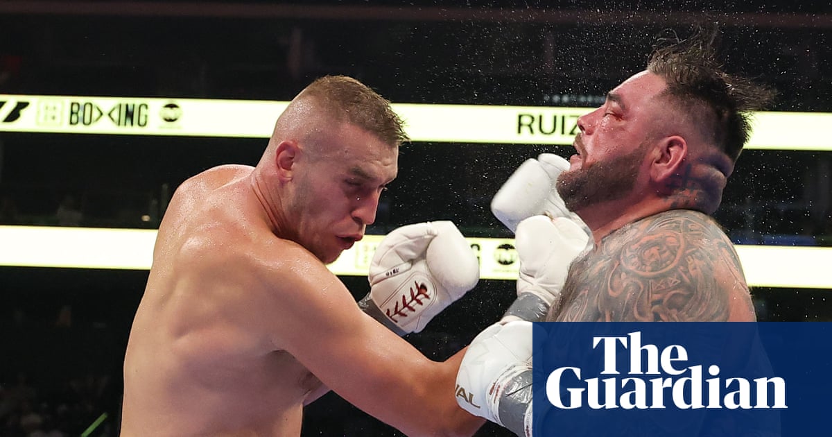 Andy Ruiz Jr’s comeback bid in tatters after sobering defeat to Damian Knyba