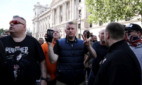 Britain First leader, Paul Golding