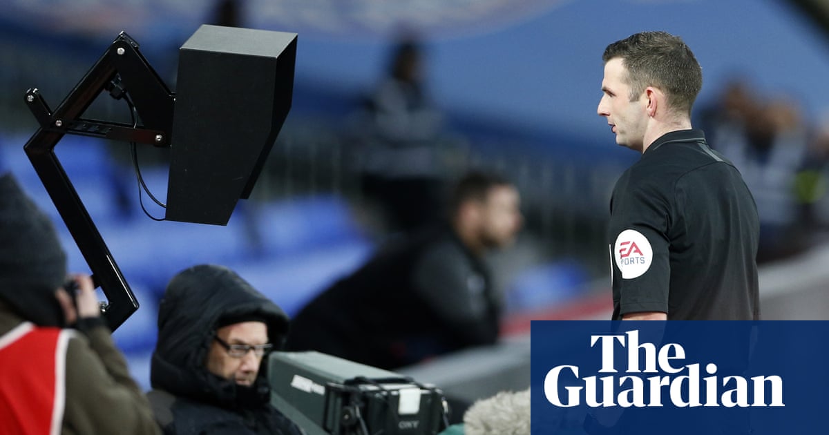History made as VAR monitor is used for red card as Derby pull off Palace coup