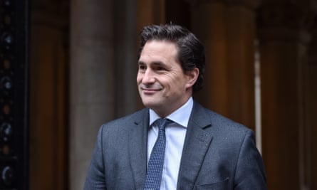 Johnny Mercer, the minister for veterans’ affairs