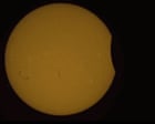 Europe solar eclipse live: millions flock to viewing spots in Spain, UK and Iceland