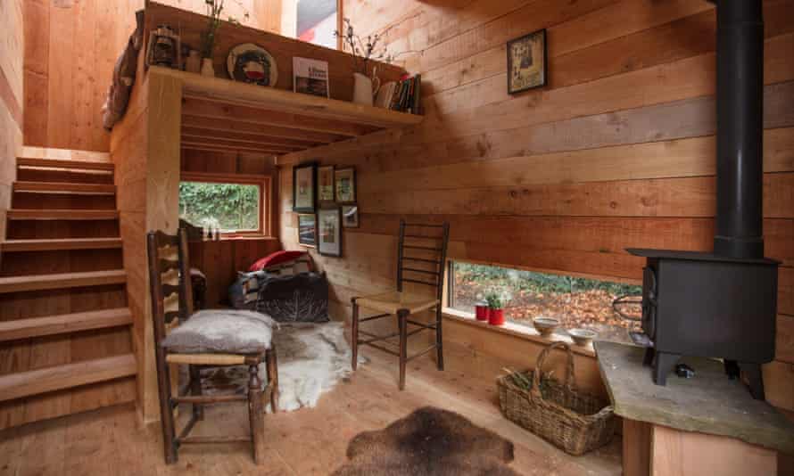 Little gem: a tiny house built by Plymouth University students.