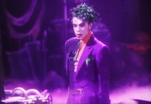 Prince as Gemini in the video for Batdance.