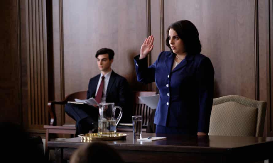 Beanie Feldstein as Monica Lewkinsky in Impeachment.