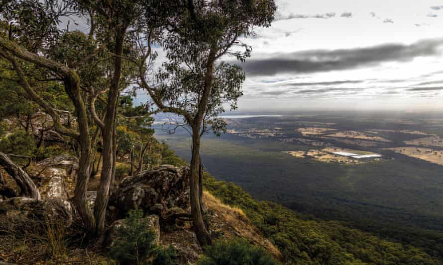 Boroka lookout in the Grampians national park in Victoria.