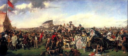 The Derby Day, 1856-8, by William Powell Frith