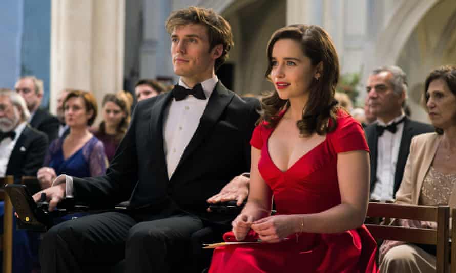 With Sam Claflin in Me Before You (2016).