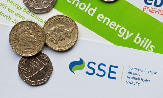 EDF Energy and SSE gas and electricity household bill