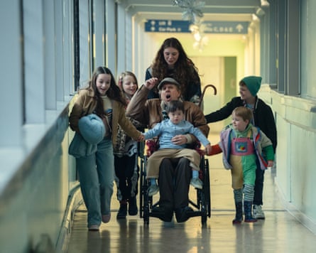 Timothy Spall as Bernie (center) in Goodbye June.
