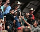 Protesters removed after disrupting Trump rally in Texas – video