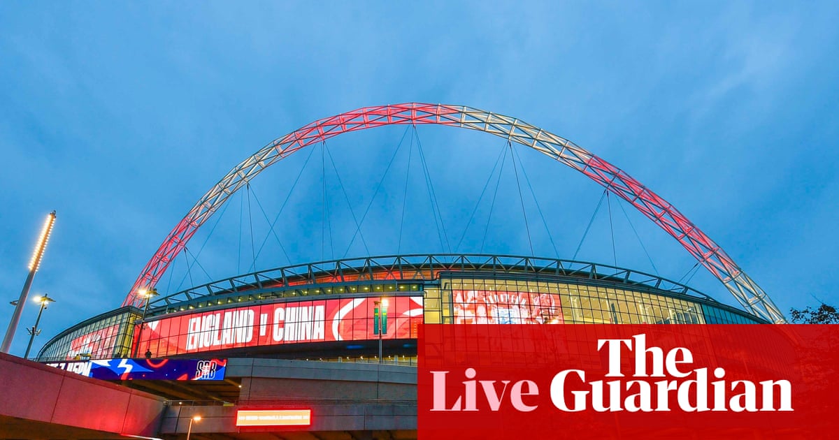 England v China: women's friendly football international live