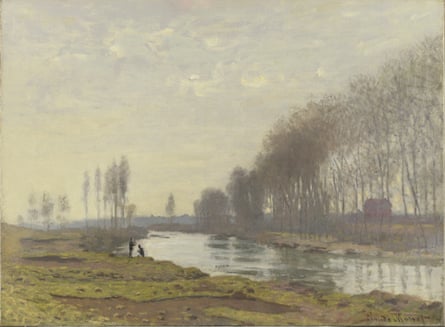 Monet’s The Little Arm of the Seine at Argenteuil, 1872.
