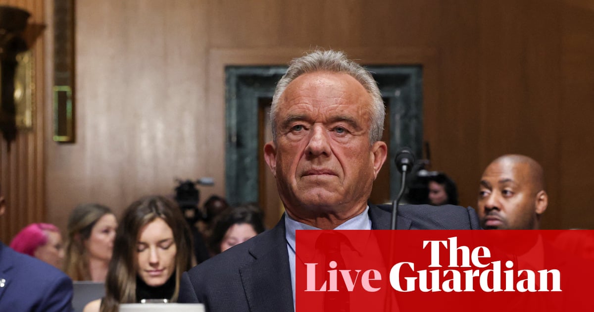 RFK Jr defends chaos at federal health agencies as Democratic senators attack his disaster' tenure live updates