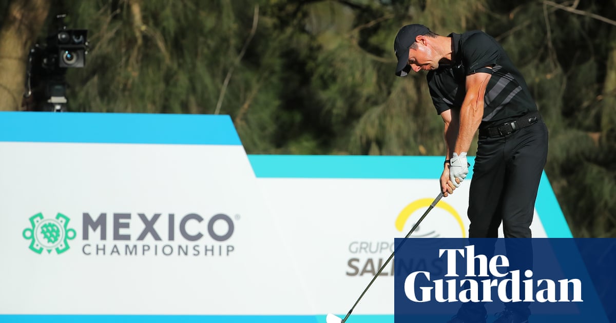 Rory McIlroy does talking on course in Mexico after shunning Premier League