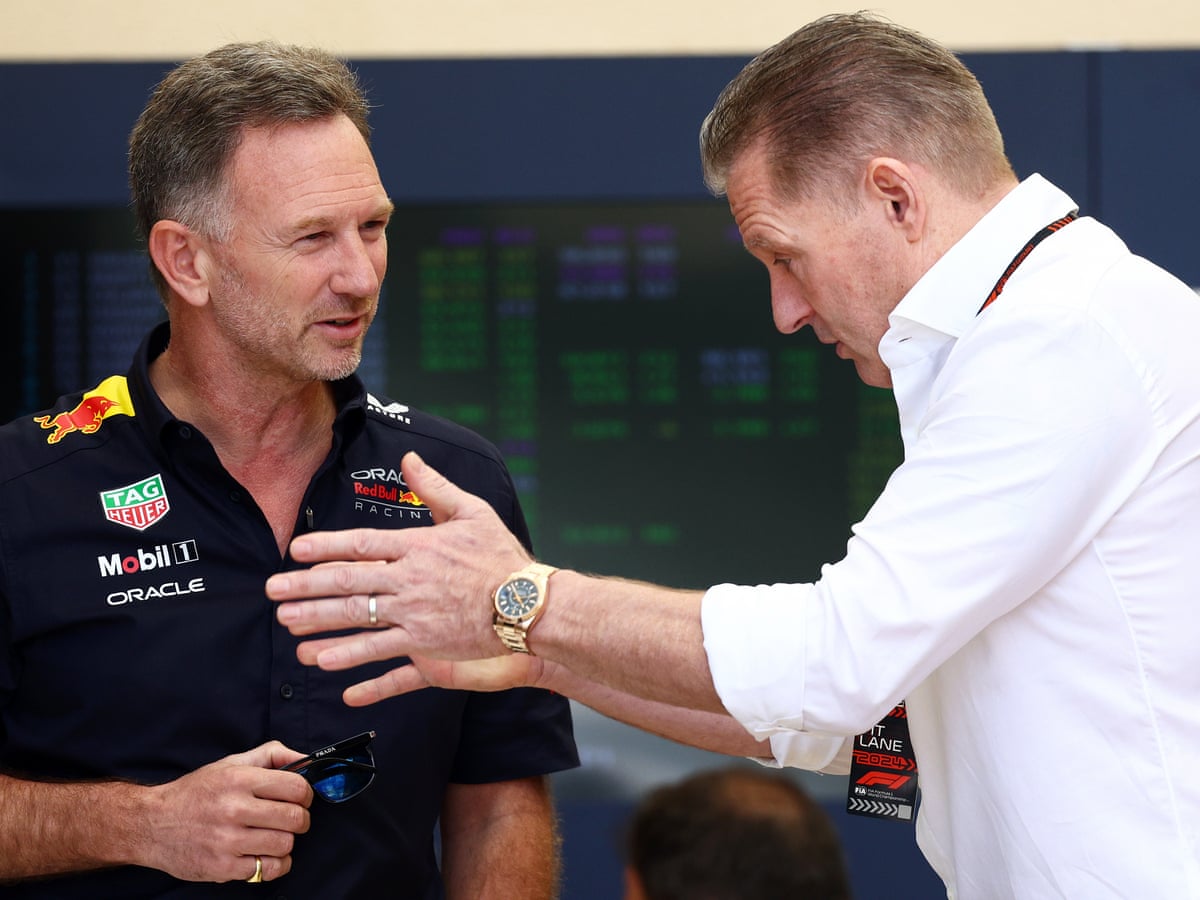 Jos Verstappen wants Horner removed as Red Bull risk 'being torn apart' | Formula One | The Guardian