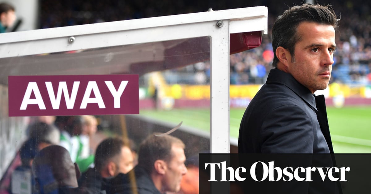 Marco Silva shuffles towards the Everton abyss despite spending big