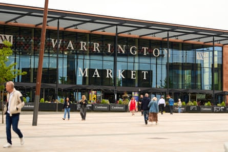 The Time Square development in Warrington town centre