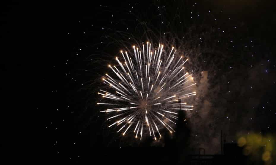 File photo of New Year’s Eve fireworks