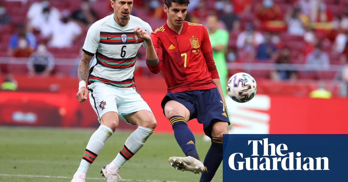 Álvaro Morata and Spain booed by home crowd after friendly draw with Portugal