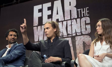 The Fear the Walking Dead cast at their TCA panel