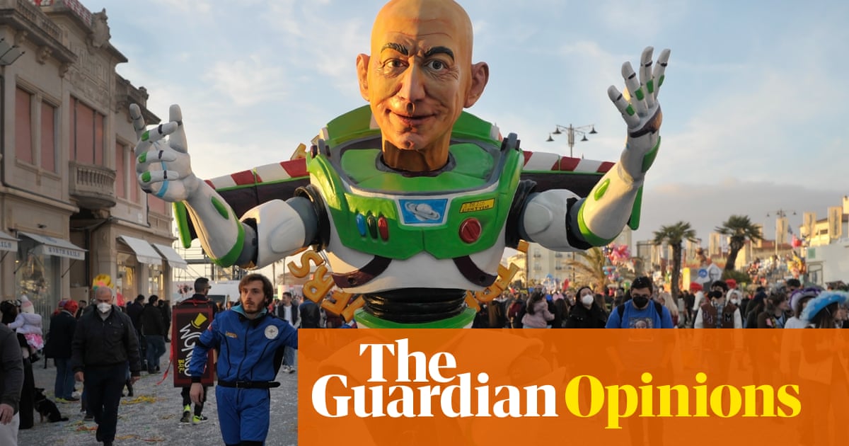 Jeff Bezos is worth $160bn – yet Congress might bail out his space company