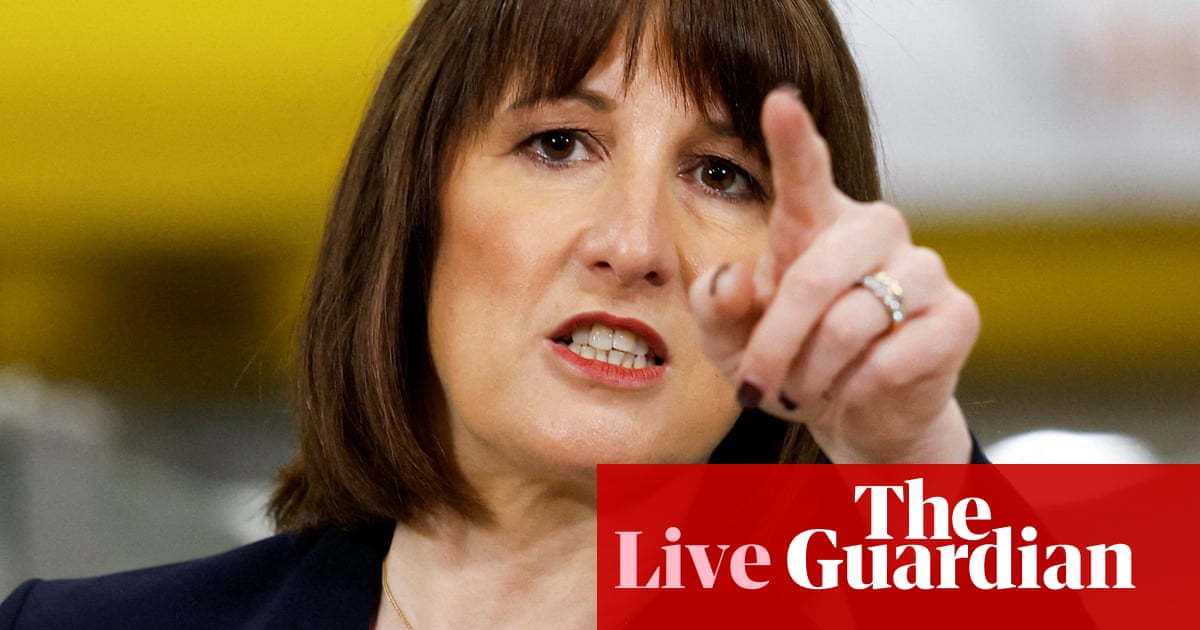 Rachel Reeves to announce 15bn in transport spending amid questions over police cuts UK politics live