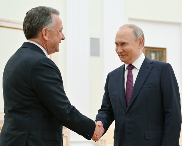 Ukraine war briefing: peace plan ‘fine-tuned’, Trump says, as president backs away from Thursday deadline