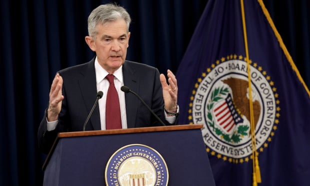 Jerome Powell of the US Federal Reserve