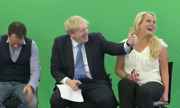 Boris Johnson, with Jennifer Arcuri, guest speaking at the Innotech summit in July 2013.